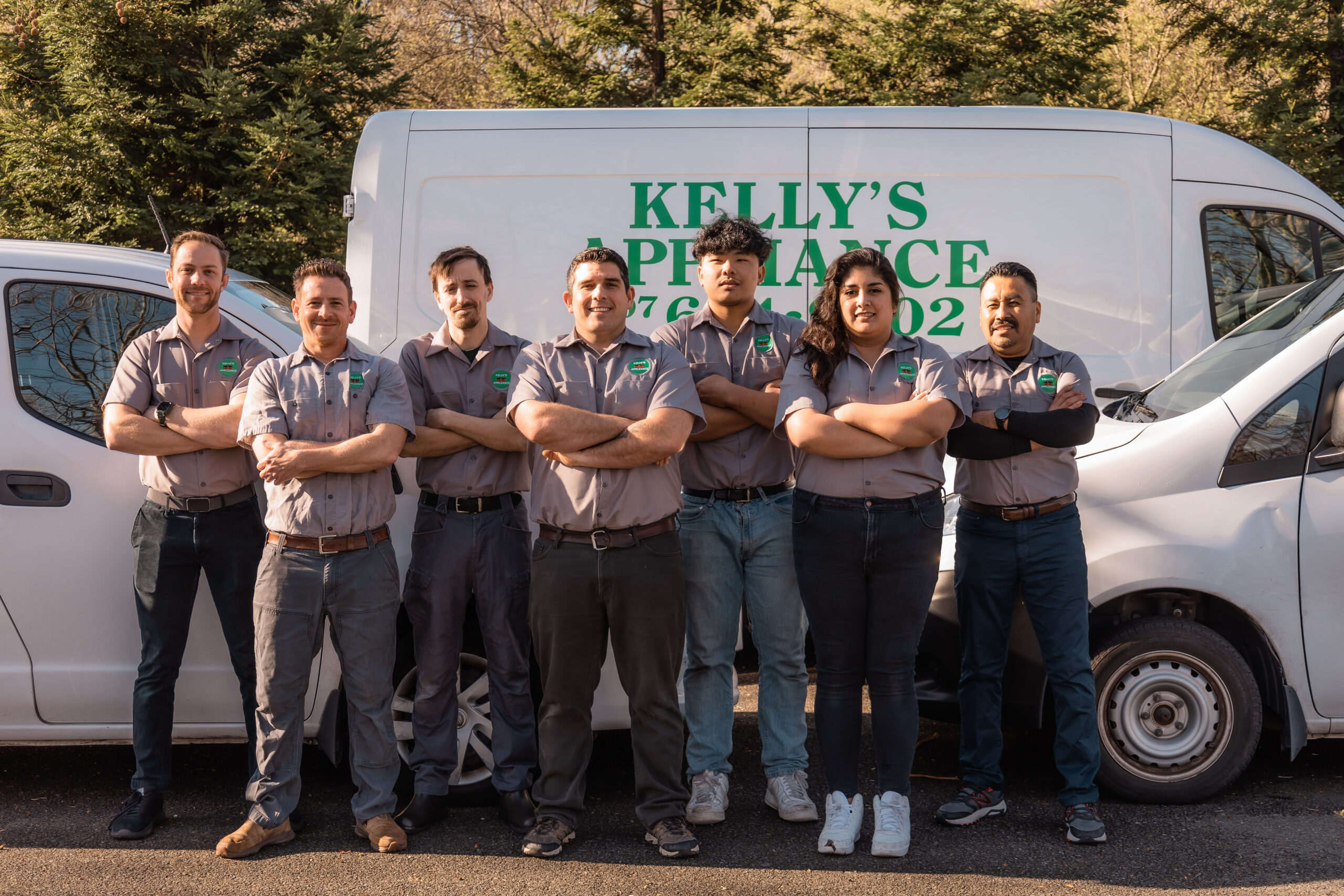 The Kelly's Appliance Service Team